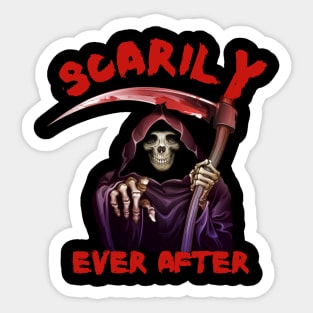 Scarily Ever After Halloween Gift! Sticker